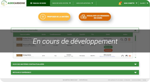 bloc en cours de développement